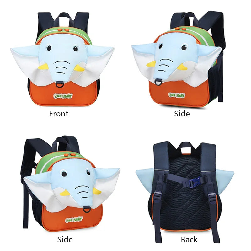 Hot 3D Cartoon Animal Baby Backpacks kindergarten Schoolbag  Kids Backpack Children School Bags Girls Boys Backpacks