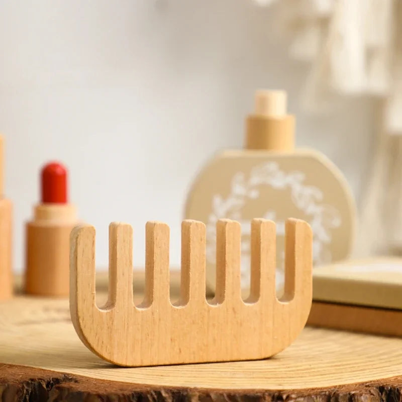 Silicone Baby Makeup Toys Set Simulation Pretend Cosmetics Toys Girls Playing House Game Children Early Education Montessori Toy