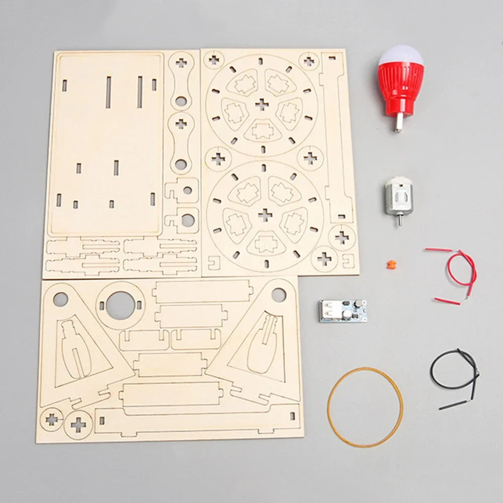 Kids STEM Toys DIY Physical Model Science Experiment Educational Toy Handmade Small Production Assembly Craft Technology Project