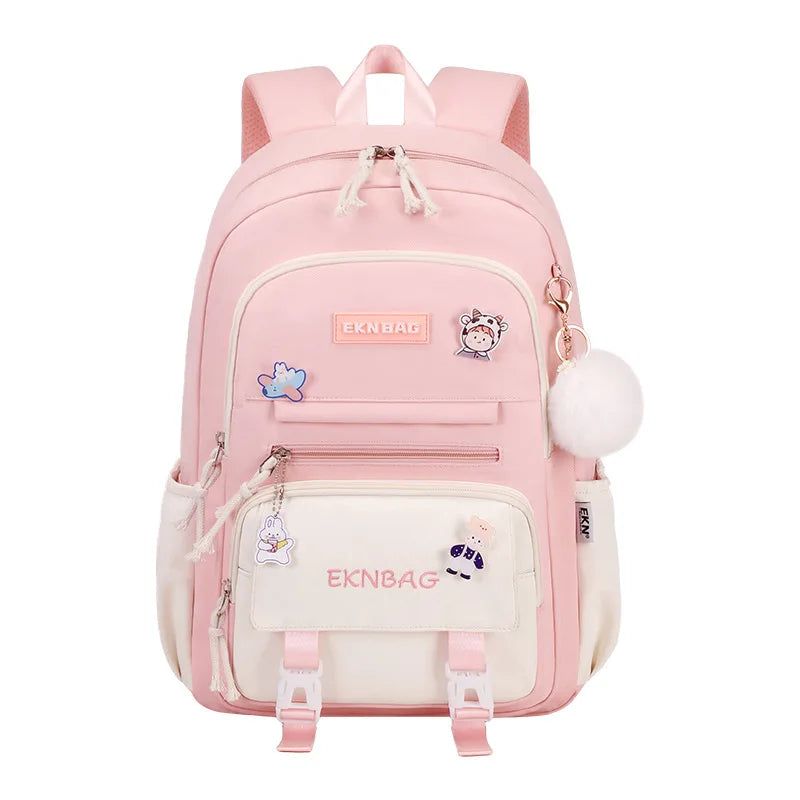 Child Girl Backpacks Primary Junior High School Bags for Girls Children Kids Bookbag Backpack New 2025 Back to School Girl Gift
