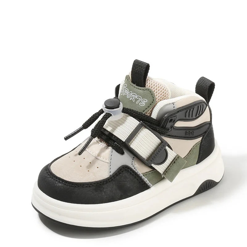 Fashion Girls' Shoes 2025 Spring New Kids Sneakers Simple Versatile Girls Casual Shoe Soft Soled Anti Slip Boys Shoes Кроссовки