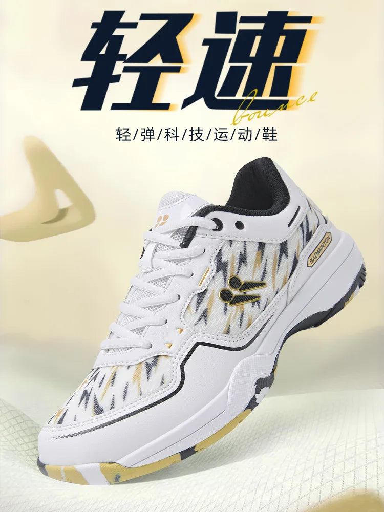 Men's and Women's Badminton Shoes Comfortable and versatile badminton trainers Hiking and leisure sports shoes