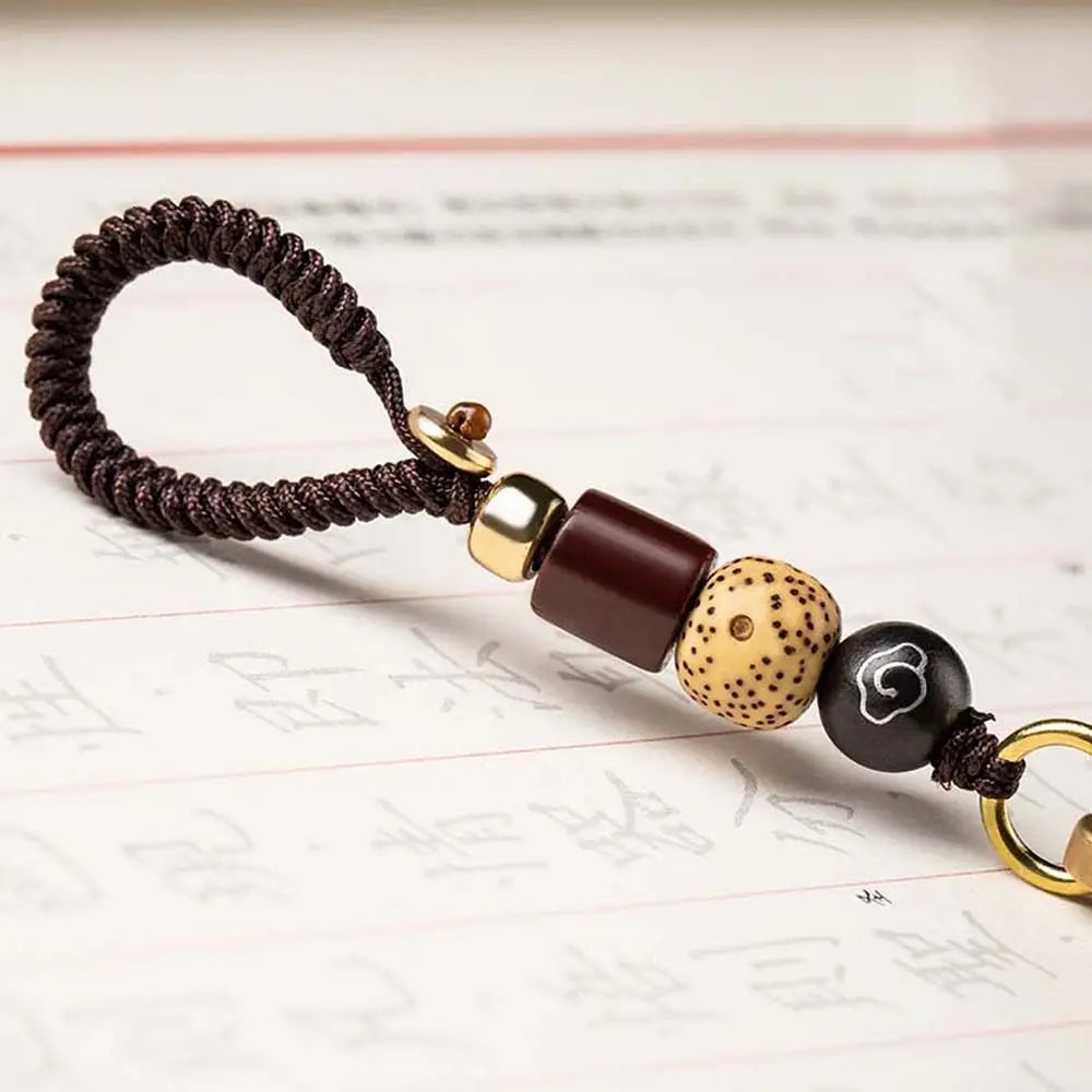 Accessories Scripture Sutra Car Accessories Lanyard Pendants Tibetan Buddhism Car Key Chain Keyfob Key Rings Car Key Chain