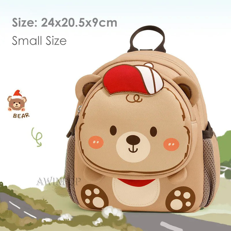 Toddler Backpack for Girls 3-5 Years Old Cartoon Pink Rabbit School Bags Kindergarten Kids Kawaii Bag Mochila Infantil Escolar