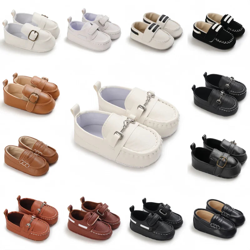 0-18M Newborn Baby Walking Shoes for Boys Fashion Lefu Shoes, Leisure First Step Walker