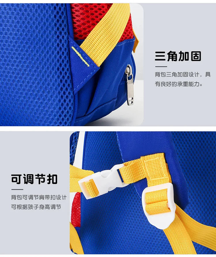 Children School Bags for Girls Boy Baby Backpacks Kindergarten Schoolbag Cartoon Animal Toddler Kids Backpack for 2-5 Years