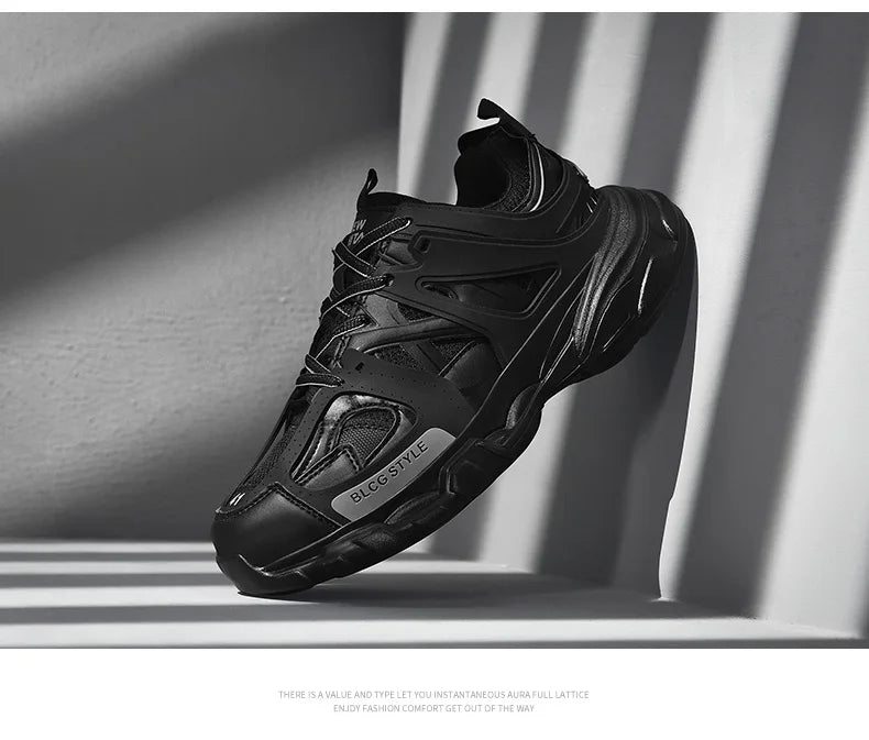 Women's Luxary Chunky Sneakers 2025 Mesh Breathable Shoes for Men Sports Running Casual Ladies Fitness Vulcanize Shoes