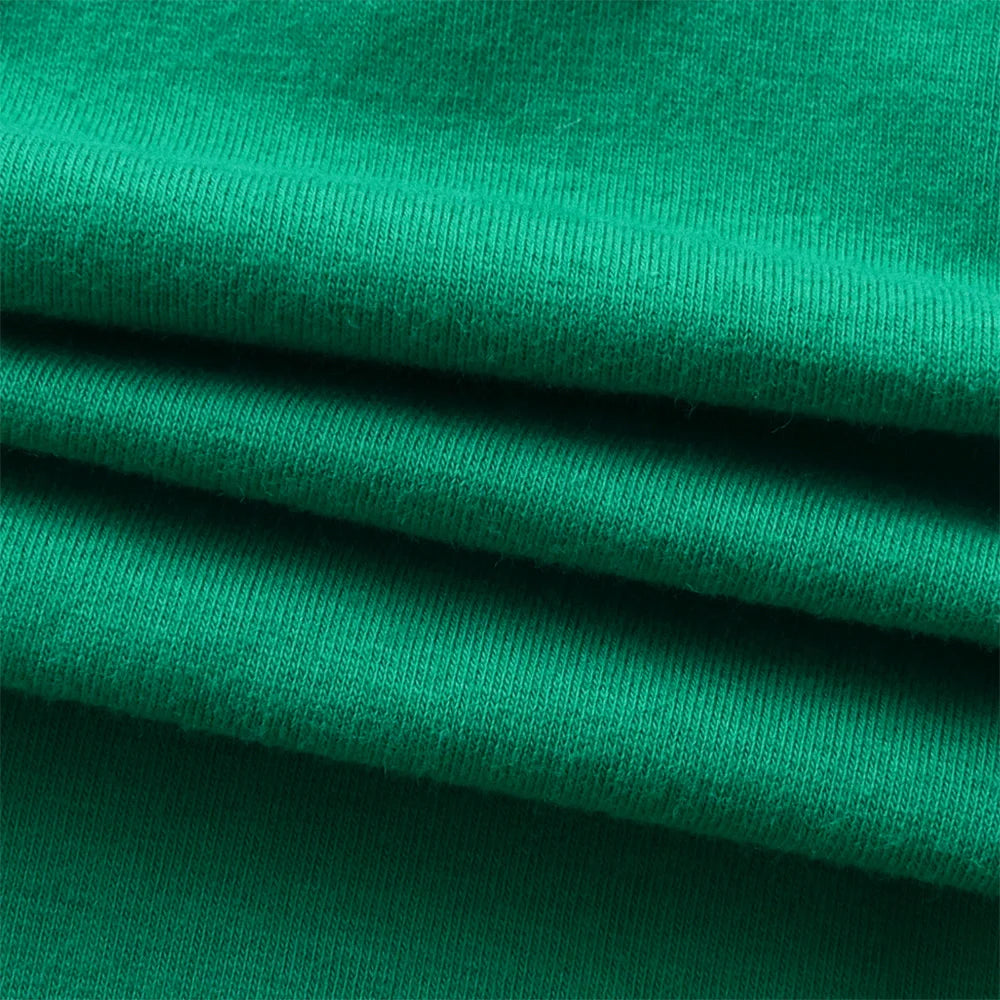 DXTON Toddler Cotton Leggings Baby Girls Pencil Pants Four Seasons Green Solid Christmas Man Applique Girls Skinny Trousers