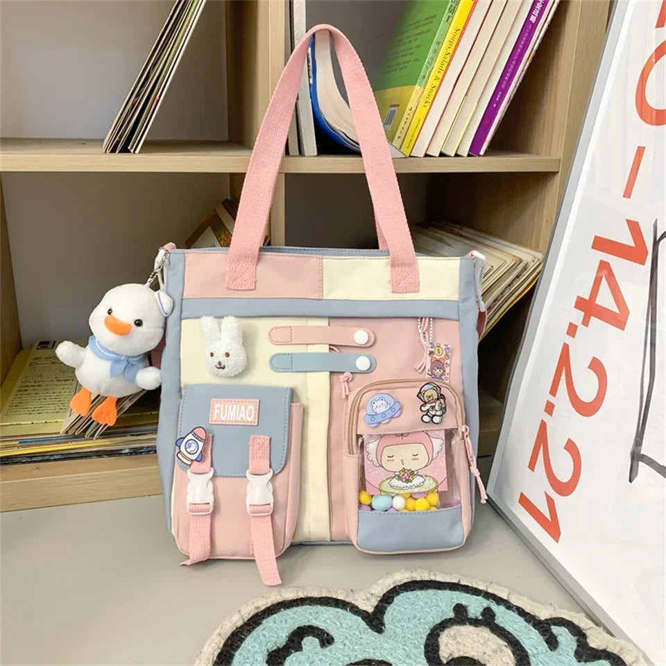 Japanese High School Girls Backpack School Bags for Teenage Girls Multi Pockets New Kawaii Backpack Women Bagpack Cute Mochila