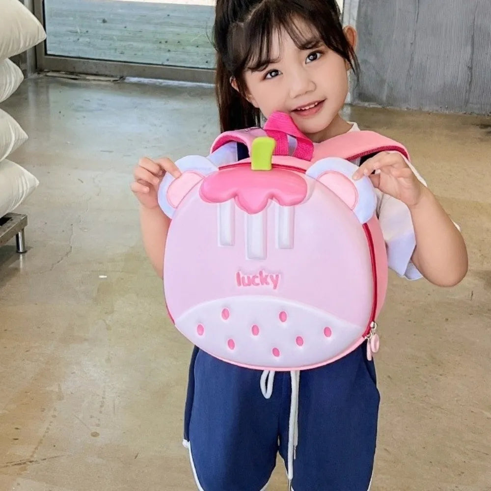 Fashion Cartoon Children's Backpack Fruit EVA Kids Backpack Kindergarten Eggshell Student School Bag Gifts