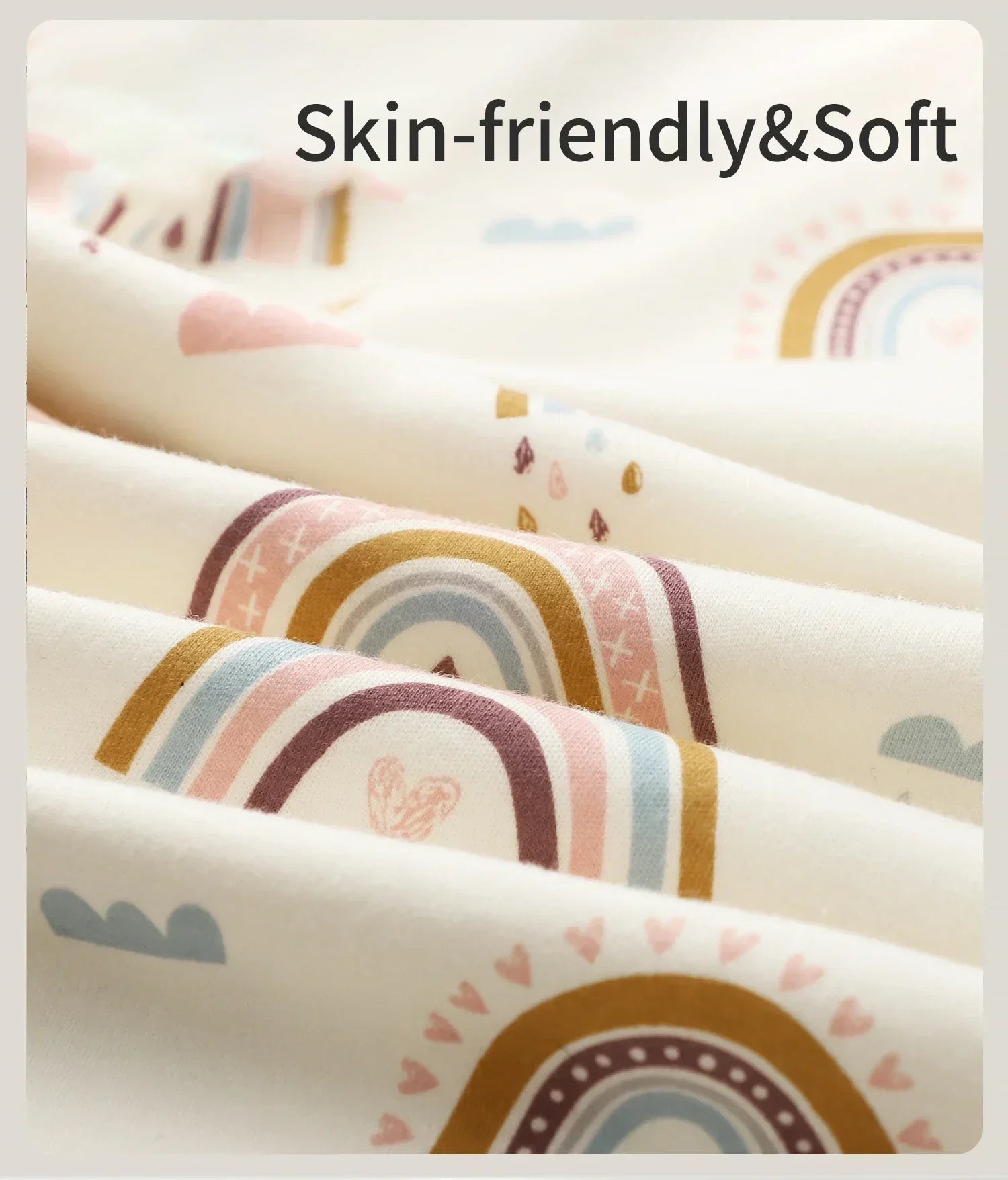 Infant knit Swaddling Quilt 2-layer Baby Blanket Skin-friendly Child Soft Cover 100% Cotton Kids Nap Blanket Breathable 1-3Y