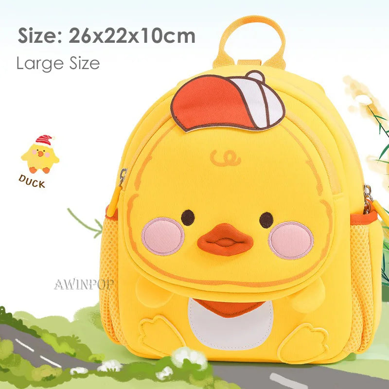Toddler Backpack for Girls 3-5 Years Old Cartoon Pink Rabbit School Bags Kindergarten Kids Kawaii Bag Mochila Infantil Escolar