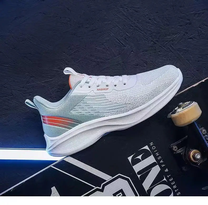 Men's Running Shoes 2025 Spring Lightweight Breathable Mesh Upgraded Version Soft Bottom Casual Sport Sneakers