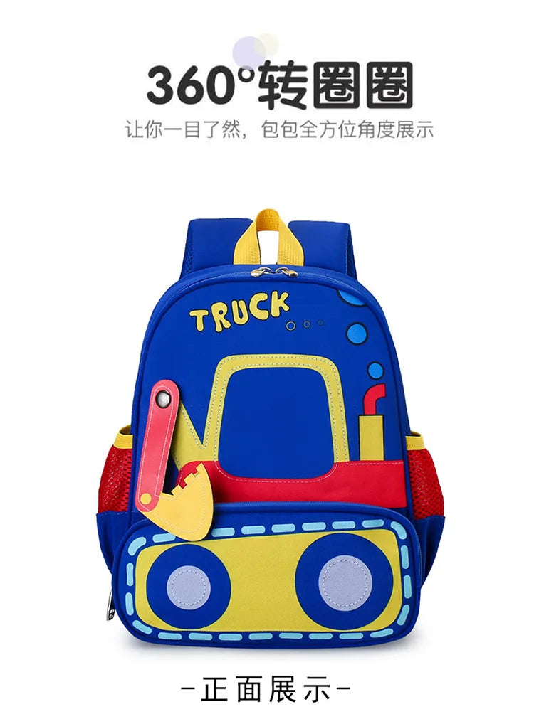 Children School Bags for Girls Boy Baby Backpacks Kindergarten Schoolbag Cartoon Animal Toddler Kids Backpack for 2-5 Years