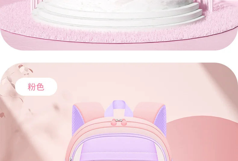 Cute Student Backpack 3pcs/set Primary Schoolbag Rabbits and quicksand Kawaii Student Backpack Teenage Girls Handbag Rucksack