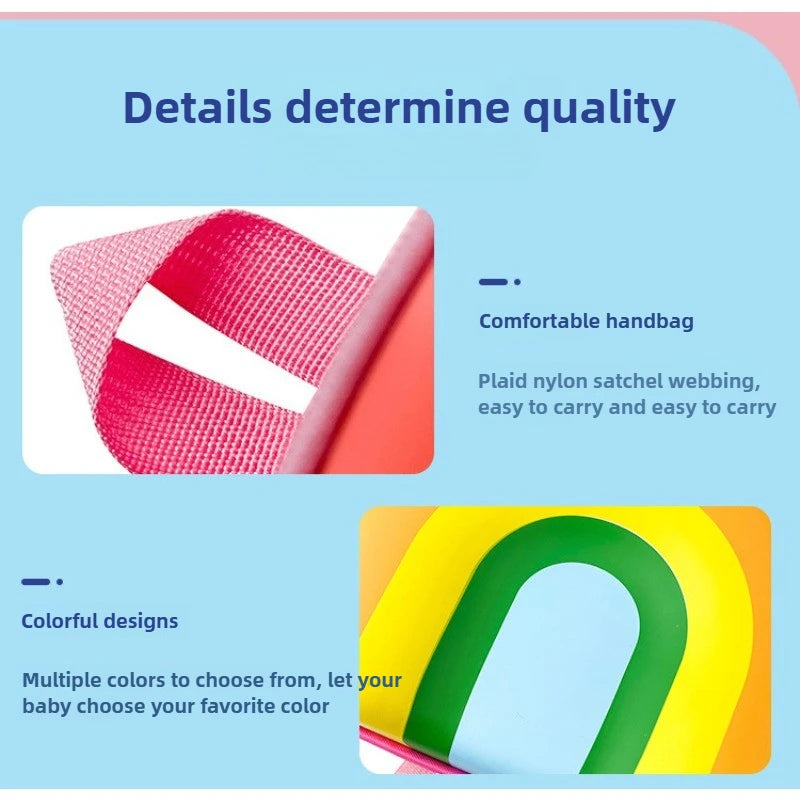 Children's Backpack Kindergarten Small Backpack Children's Rainbow Cake Image Large Opening Waterproof Backpack Kindergarten