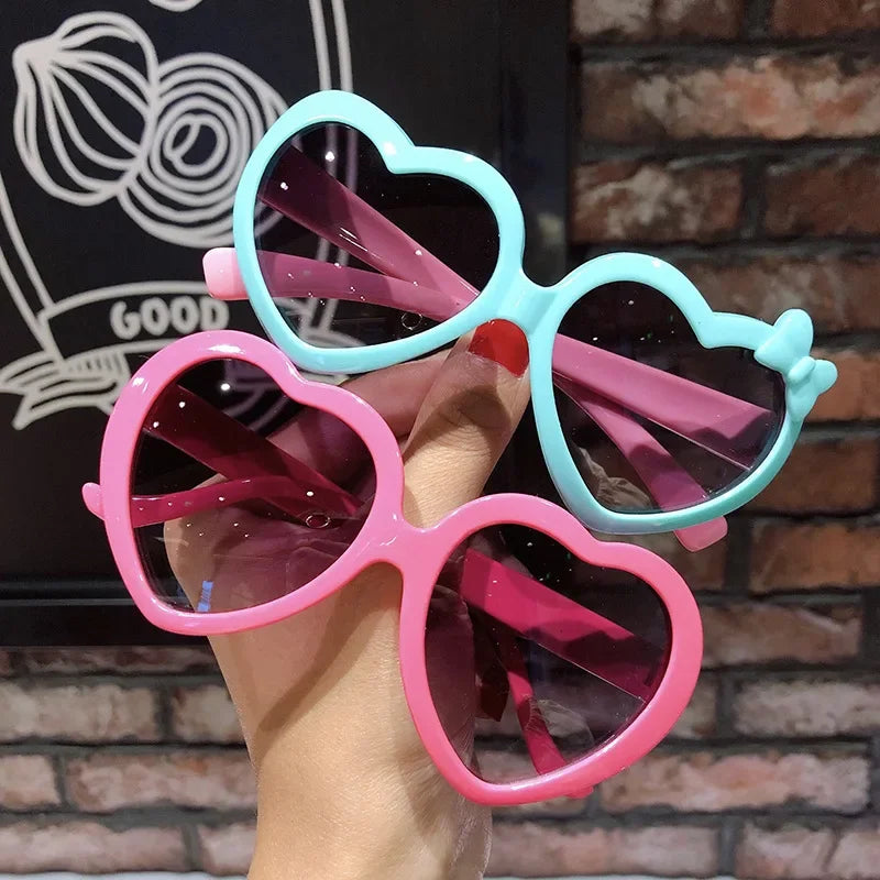 Fashion Children's Sunglasses Baby Anti-Radiation Sun Glasses Girl Boy Cute Cartoon Bear Anti-Glare Sunglasses Stylish Goggles