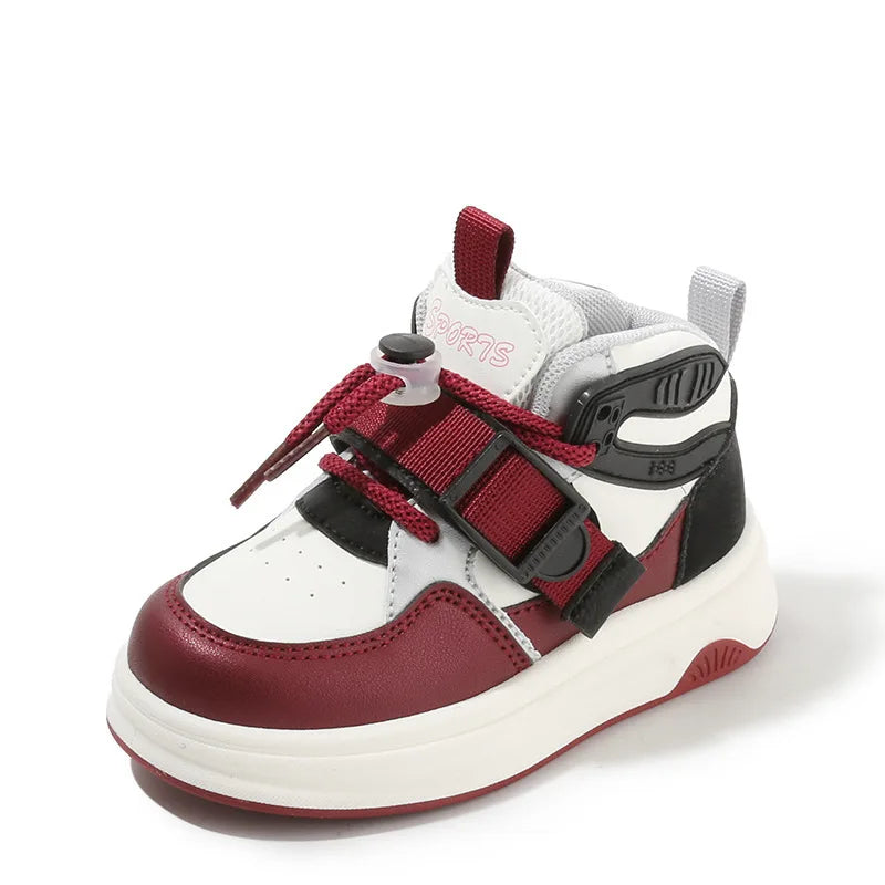 Fashion Girls' Shoes 2025 Spring New Kids Sneakers Simple Versatile Girls Casual Shoe Soft Soled Anti Slip Boys Shoes Кроссовки