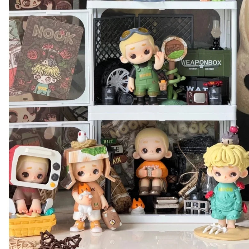 52toys Nook Wasteland Park Series Blind Box Cartoon Desktop Dolls Model Surprise Guess Bag Home Decoration Ornament Trendy Gift