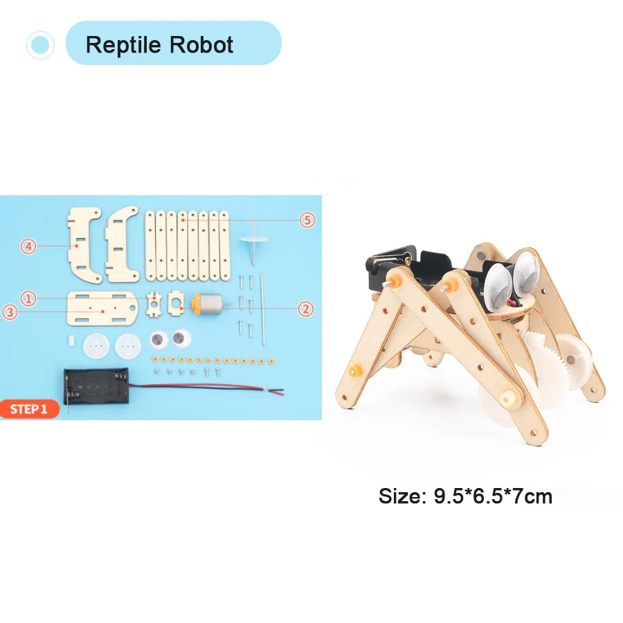 DIY Physical Model Science Experiment Educational Toy Handmade Small Production Assembly Craft Technology Project for School Kid