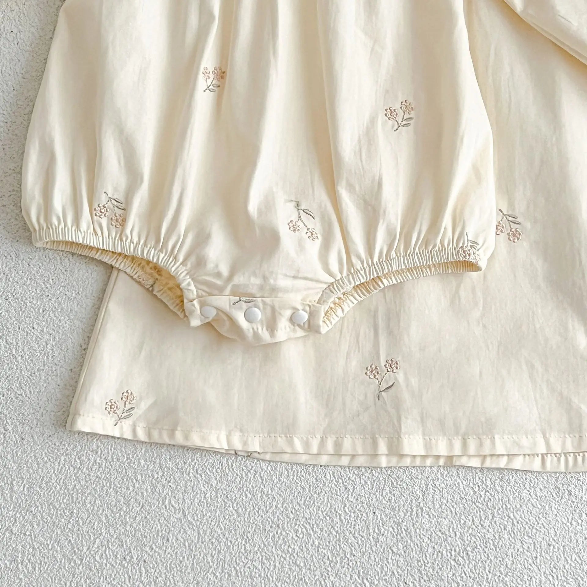 2026 New Baby Girl Party Dress Kids Long Sleeved Dress Spring 2-6Y Cotton Embroidery Baby Lapel Dress Princess sweet Dresses