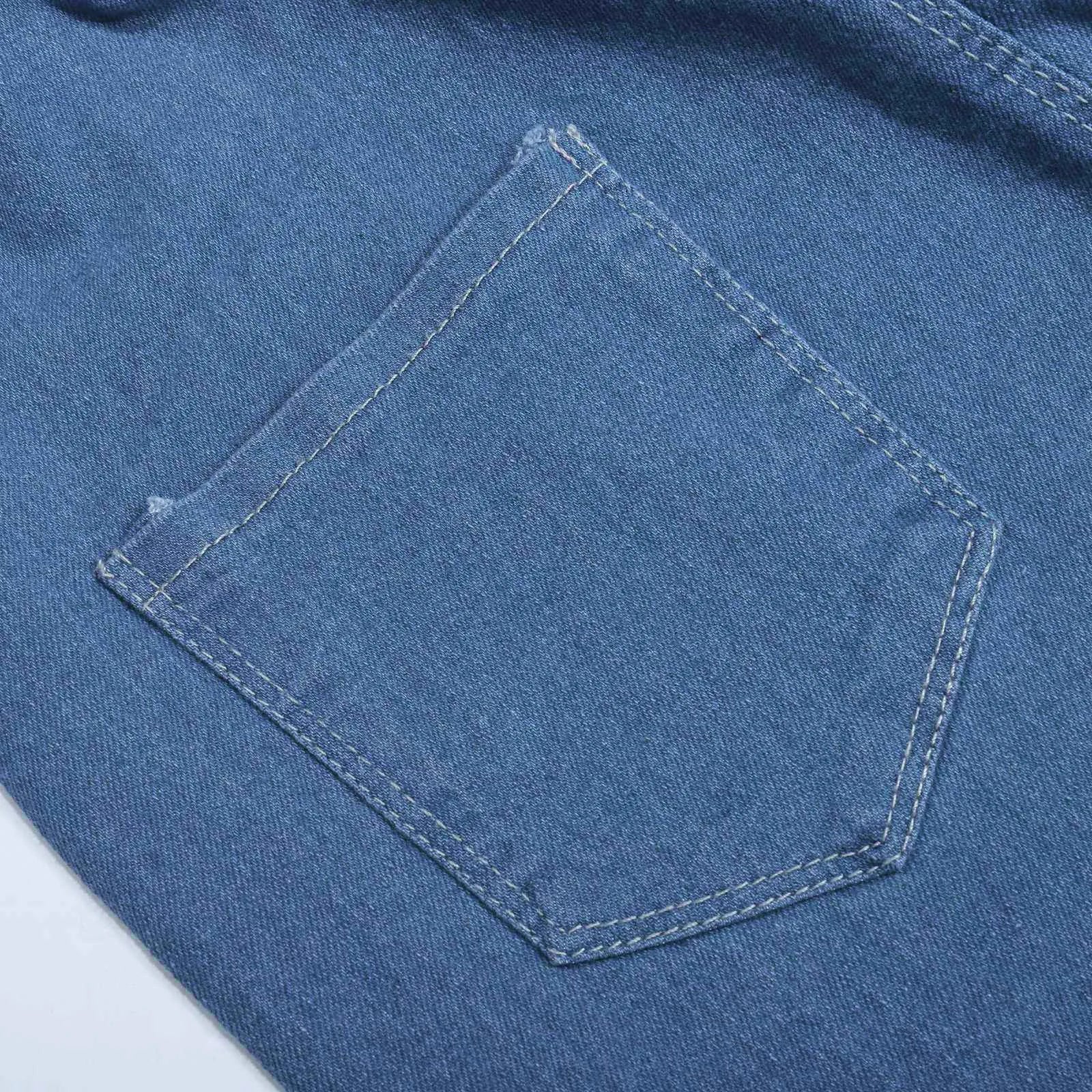 Girls Casual Jeans Elastic Waist Denim Wide Leg Pants Toddler Trousers Gymnastics Sweatpants Hotsale Trouser Ropa De NiñO