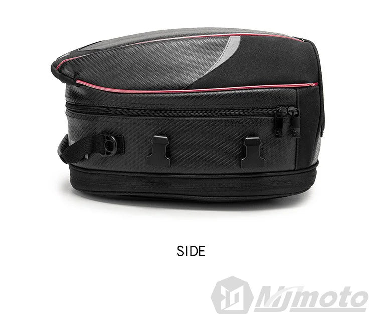 Motorcycle Back Seat Bag Waterproof Large Capacity Motorcycle Tail Bag Universal Motorbike Travel Luggage Saddle Bag