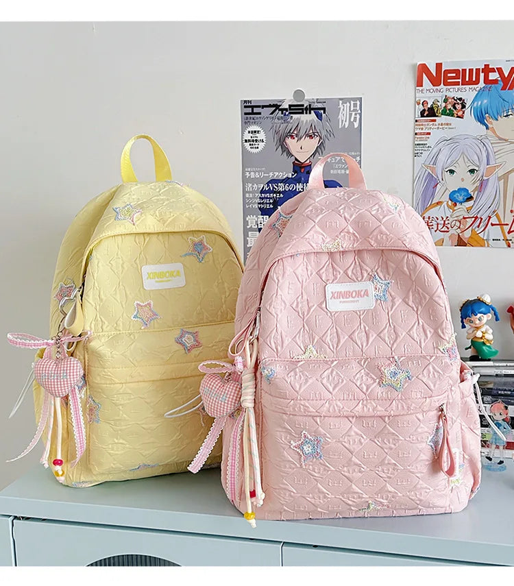 Backpack Handbags Schoolbags Nylon Small Bag Wallets Travel Casual School Backpack for Woman Daily Shopping