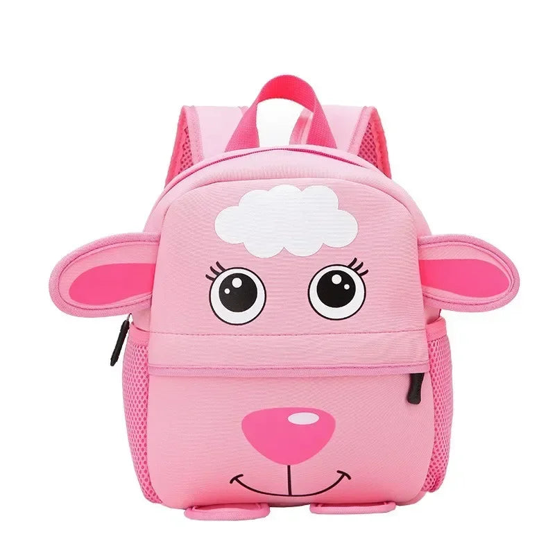 New 3D Children School Bags Kids Backpacks Kindergarten Cartoon Animal Toddle Kids Backpack Fashion Travel Outdoor Bags