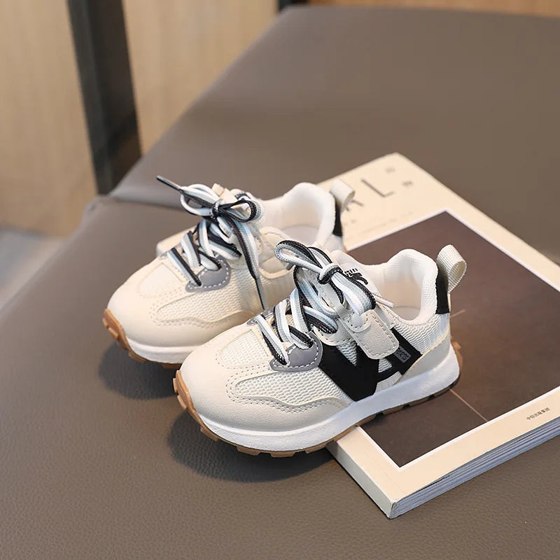 Spring Autumn Kids Sneakers Boys Girls Sport Shoes Fashion Mesh Breathable Kids Casual Shoes Toddler Boys Girls Running Sneakers