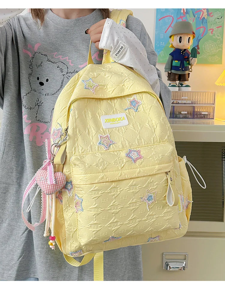 Backpack Handbags Schoolbags Nylon Small Bag Wallets Travel Casual School Backpack for Woman Daily Shopping