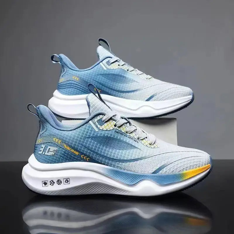 Men's Running Shoes 2025 Spring Lightweight Breathable Mesh Upgraded Version Soft Bottom Casual Sport Sneakers