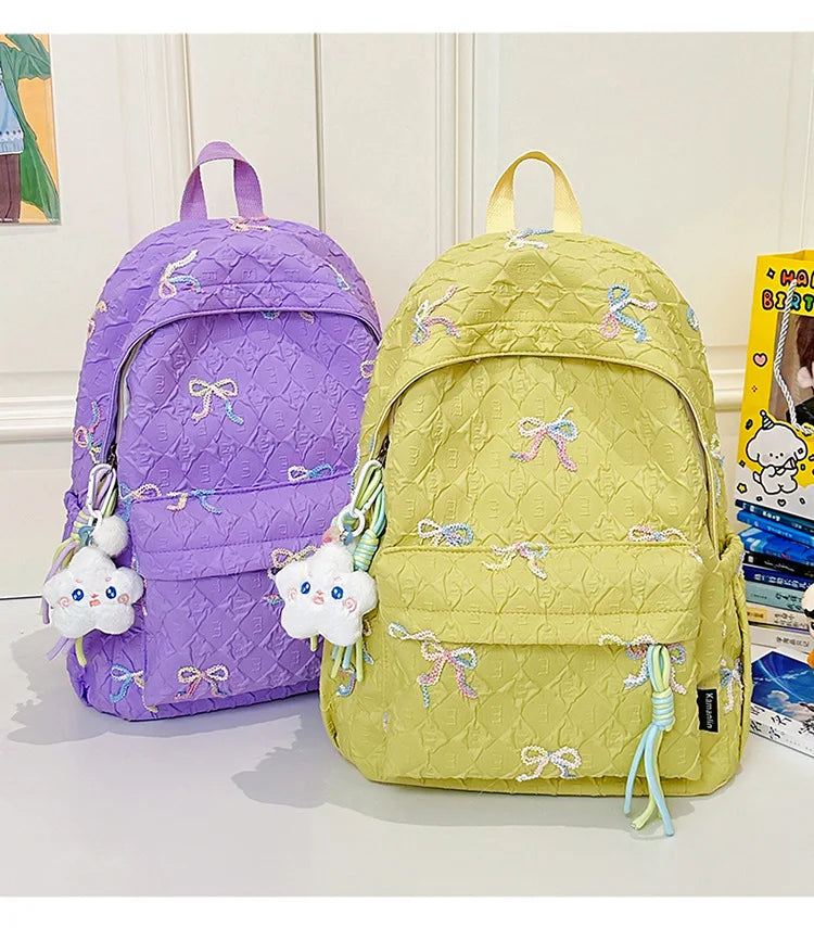 New Cute Western-style Children's Backpack, Cartoon Dolphin Kindergarten Snack Bag, Personalized Embroidery Unique Holiday Gift