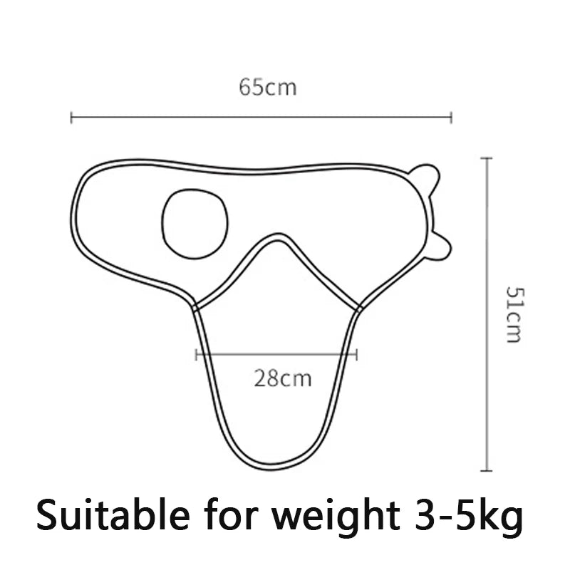 Pure cotton skin-friendly newborn baby wrap, easy to wear with, easy to change diapers, with a cap, give baby more protection