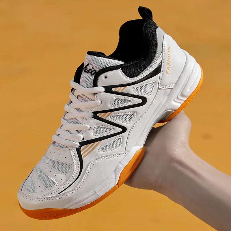 Unisex Professional Athletic Badminton Shoes Women Big Size 48 Lightweight Training Tennis Sneakers Men Sports Volleyball Shoes