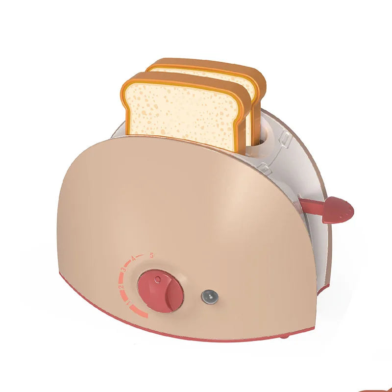 Simulation Kitchen Toys Home Appliances Set Play House Toy Washing Machine Bread Maker Oven Microwave Cooker Creative Kids Gift