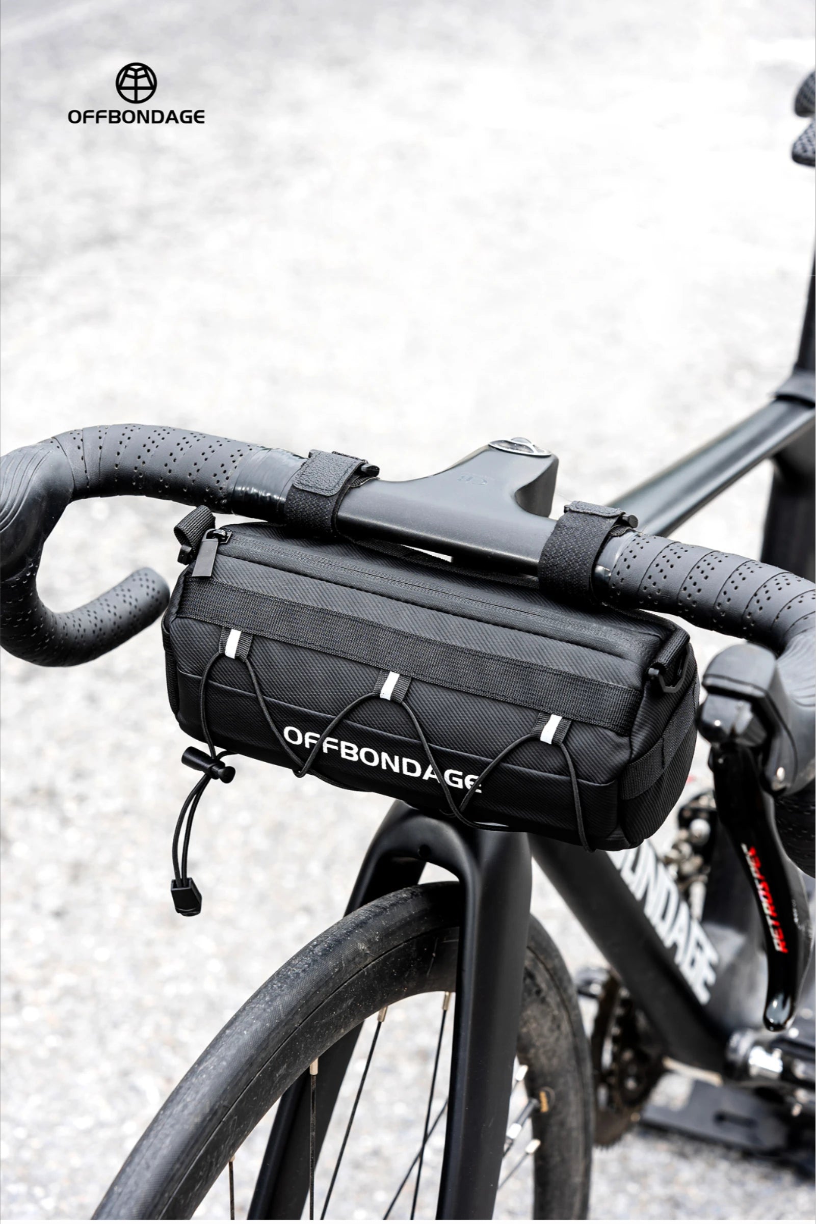 OFFBONDAGE Bike Front Bag Large Capacity Storage Outside Waterproof Multi-function Riding Bag Mountain Bike Bag Bike Accessory
