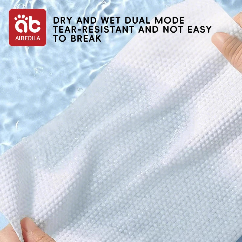 AIBEDILA Disposable Bath Towel Baby Bath Towel Skin-friendly Thick Bath Towel Face Travel Portable Face Towel Highly Absorbent
