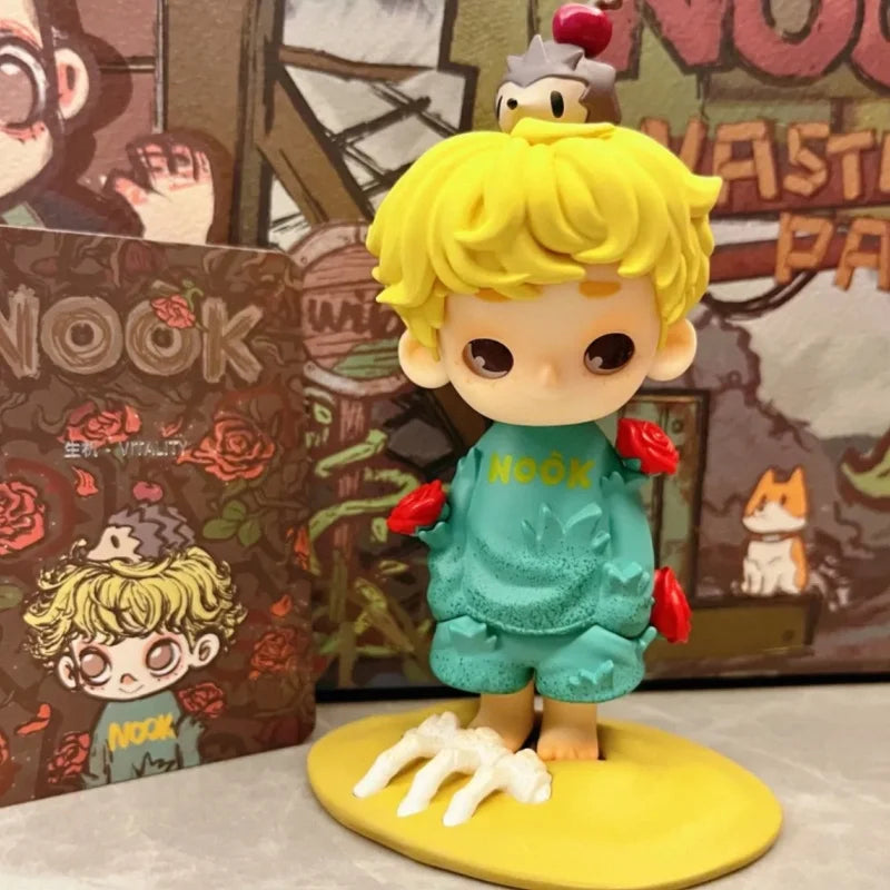 52toys Nook Wasteland Park Series Blind Box Cartoon Desktop Dolls Model Surprise Guess Bag Home Decoration Ornament Trendy Gift