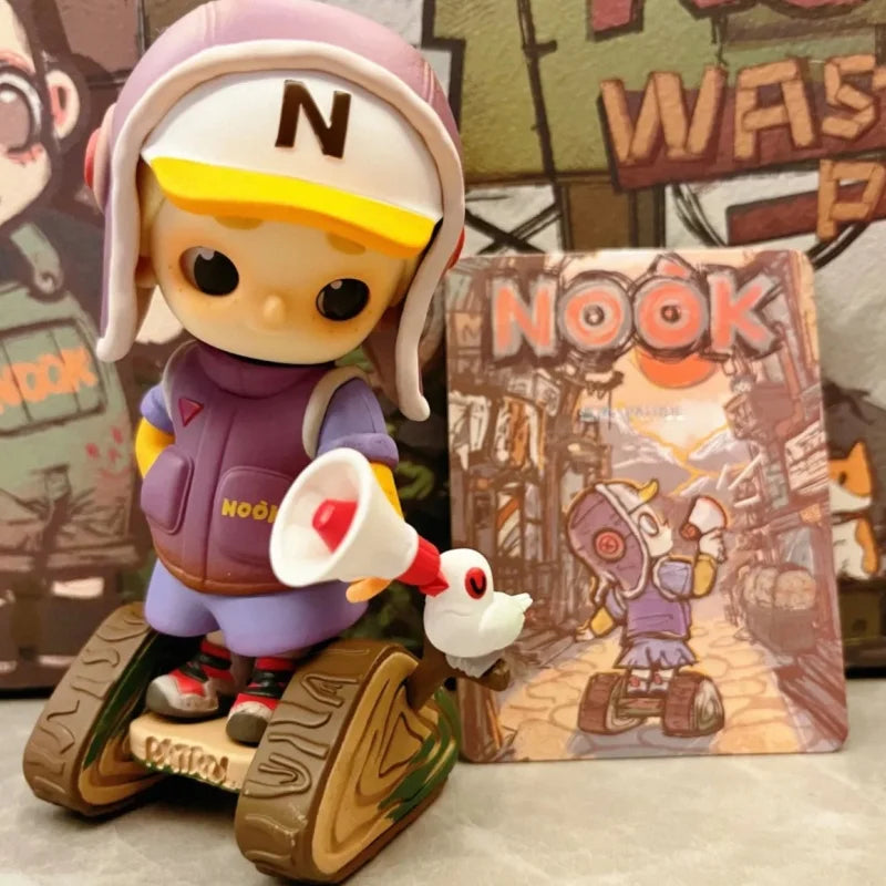 52toys Nook Wasteland Park Series Blind Box Cartoon Desktop Dolls Model Surprise Guess Bag Home Decoration Ornament Trendy Gift