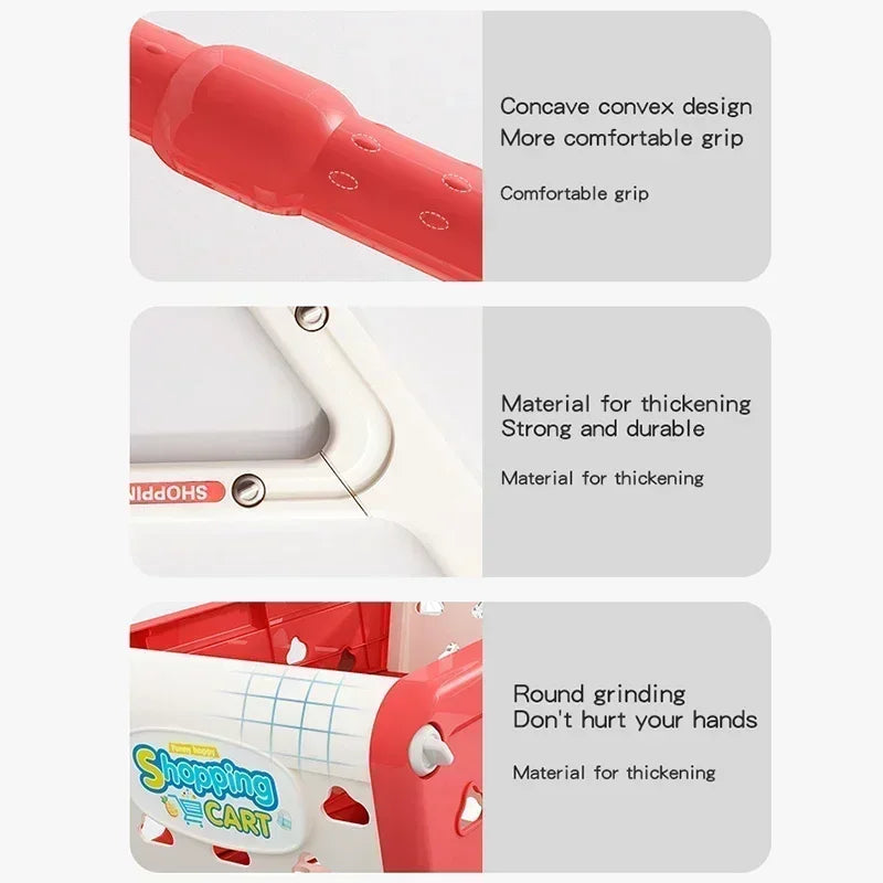Children's toys, playing house, kitchen toys, boys' and girls' shopping toys, baby and toddler shopping toy sets