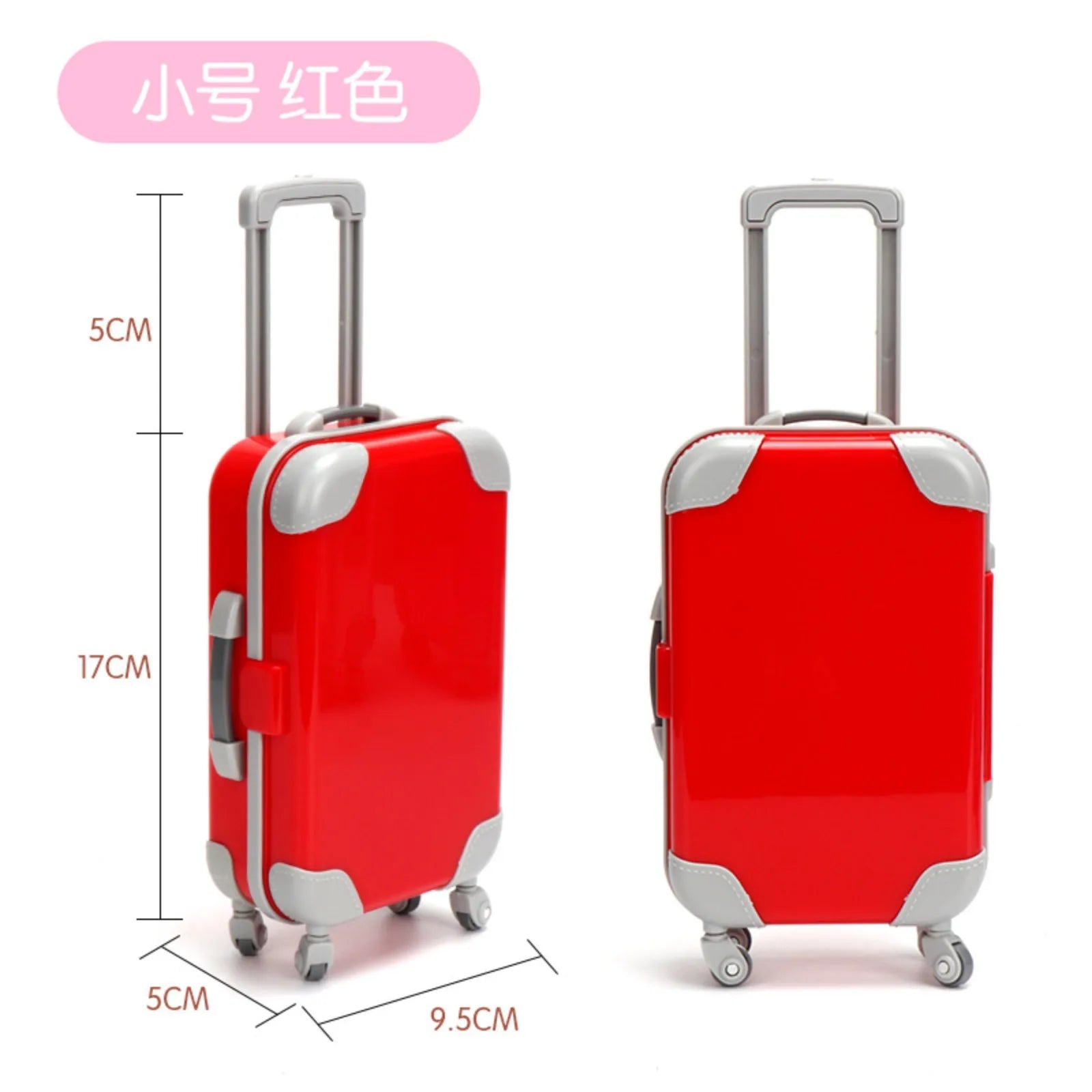 Toy Accessories Toys A Variety Of Color Matching Suitcases Suitable For American Dolls newborn Baby Dolls