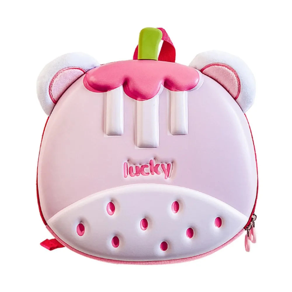 Fashion Cartoon Children's Backpack Fruit EVA Kids Backpack Kindergarten Eggshell Student School Bag Gifts