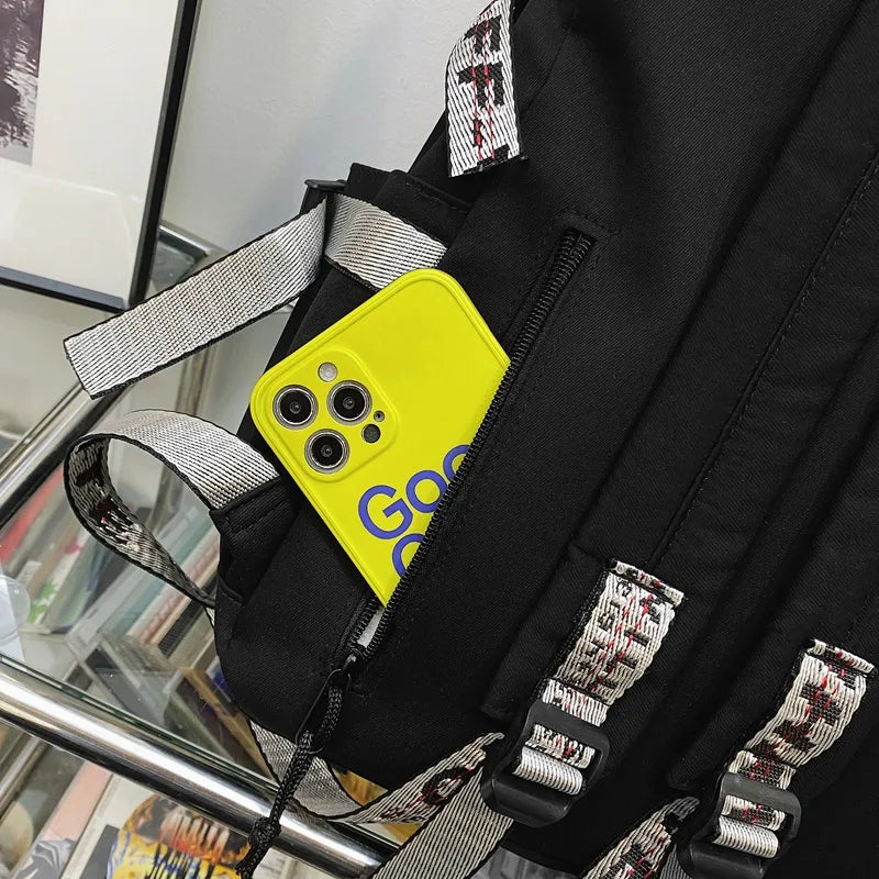 2025 Fashion Schoolbag Female Student Backpack Large Capacity Fashion Boy Backpack Computer Bag Femal School Backpack Travel Bag