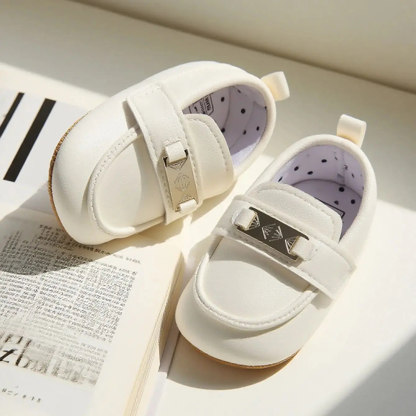 New newborn baby shoes men's shoes classic leather rubber sole anti slip baby shoes for children's first step