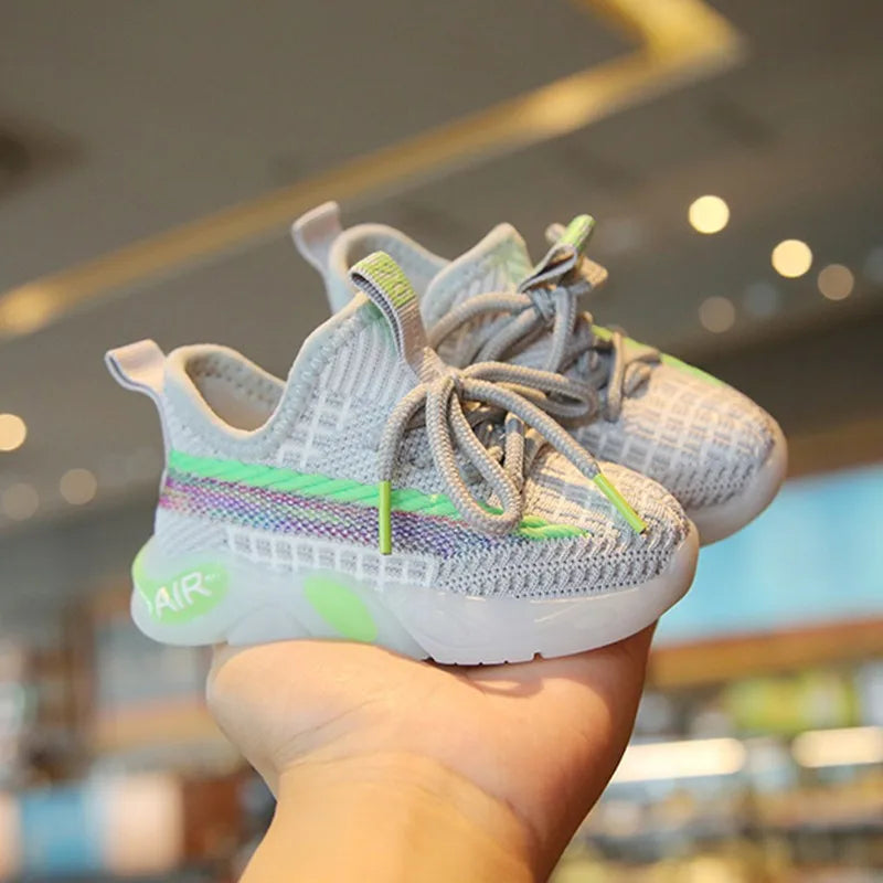 Children'S Iightweight Casual Coconut Shoes Breathable Woven First Walkers Soles For Babies, Boys Girls. Non Slip Outdoor Sports