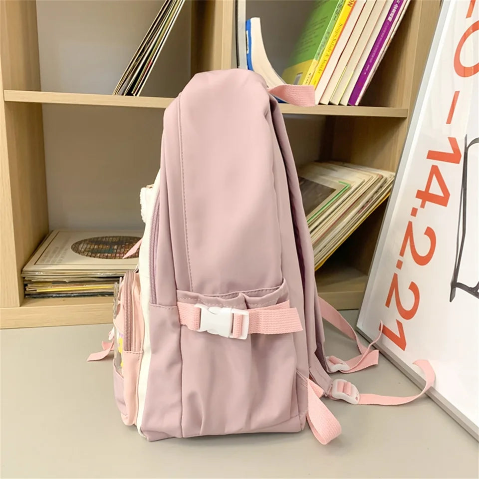 Japanese High School Girls Backpack School Bags for Teenage Girls Multi Pockets New Kawaii Backpack Women Bagpack Cute Mochila