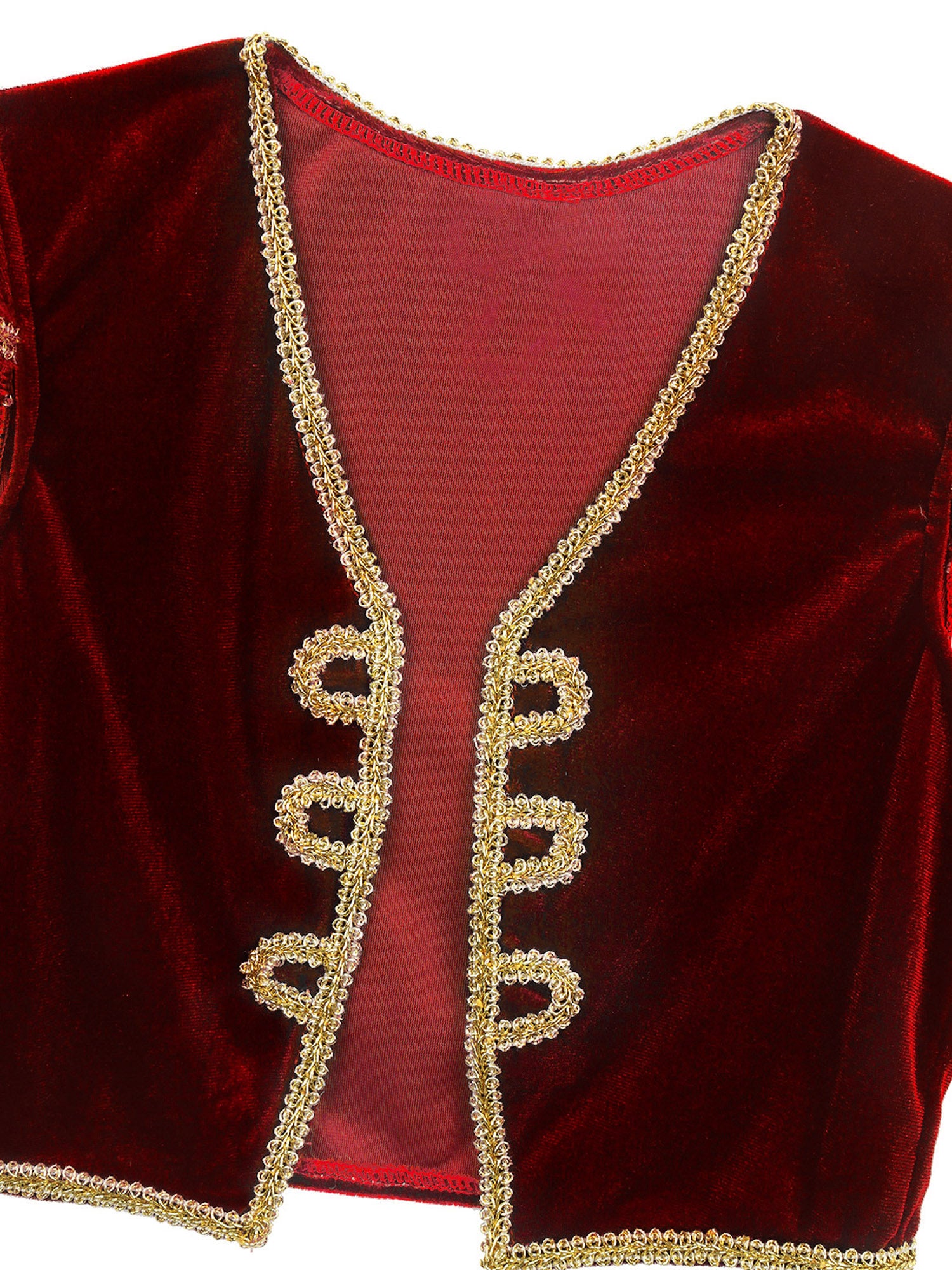 Boys Fancy Arabian Prince Outfits Cap Sleeves Waistcoat with Pants Halloween Fairy Party Carnival Dress Up Cosplay Costume