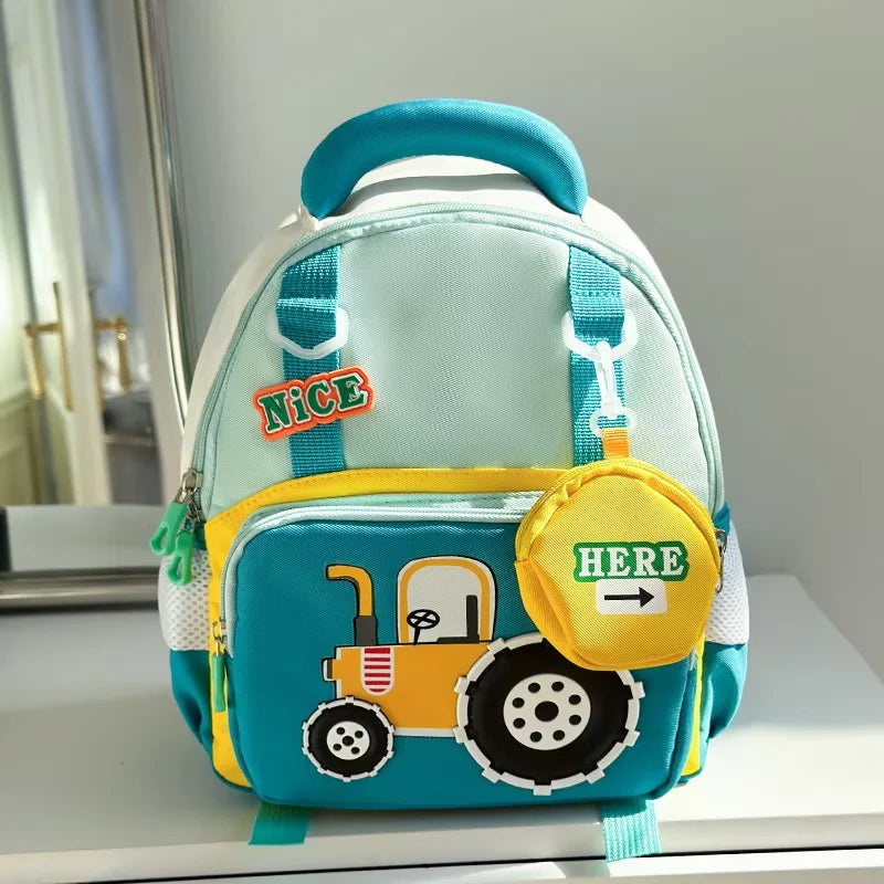 Children School Bags for Girls Boy Baby Backpacks Kindergarten Schoolbag Cartoon Animal Toddler Kids Backpack for 2-5 Years