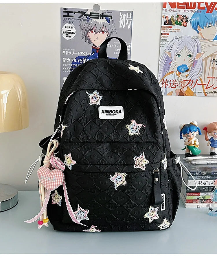 Backpack Handbags Schoolbags Nylon Small Bag Wallets Travel Casual School Backpack for Woman Daily Shopping